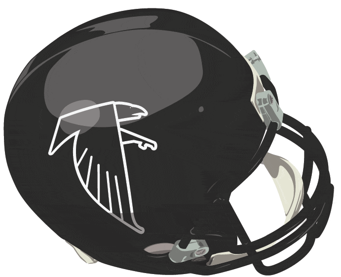 Atlanta Falcons 1990-2002 Helmet iron on transfers for clothing
